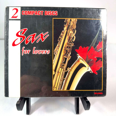 Sax for Lovers 2CD New Sealed Madacy 1992 Romantic Easy Listening TPJ-5453