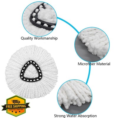 8-Pack Mop Head Replacements O Cedar Easywring Vileda Turbo