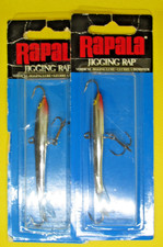 2 New In Box Rapala Jigging Rap W9 S  Vertica...