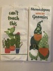 Asciugamani cucina primavera 2 pezzi imbrogli gnomi cactus cant a questo