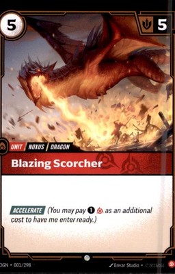 Riftbound OGN001 - Blazing Scorcher - Common - Origins