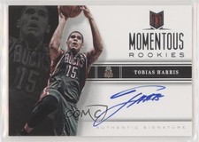 2012-13 Panini Momentum Momentous Rookies Auto Tobias Harris #48 Auto 03rx