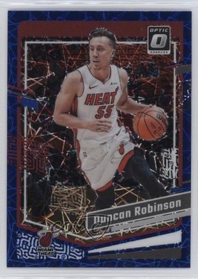 2023-24 Panini Donruss Optic Blue Velocity Prizm Duncan Robinson #64 0c4