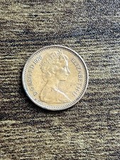 1976 Great Britain UK 1/2 Half New Penny Queen Elizabeth II Actual Coin TB5630*