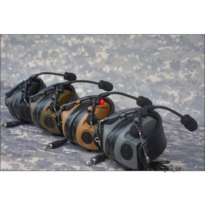 US!! PELTOR Comtac III Headset for TCA PRC148 152 Noise Reduction MBITR Headset