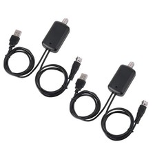 2pcs HDTV Antenna Amplifier Signal Booster TV High Gain with Detachable Function