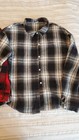 2 pc lot Wonder Nation XL 14-16 SHEIN 11-12 shirts tops lumberjack winter b2 — photo 3