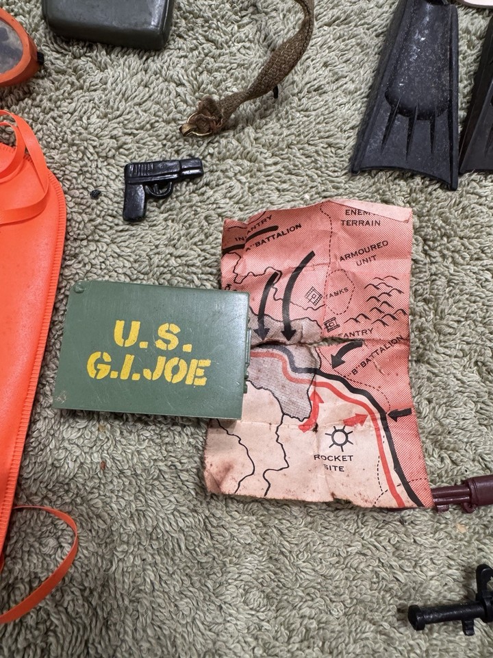 Accessoire Vintage GI Joe 1964 Hasbro - Emballage D'origine Ouvert - Collection
