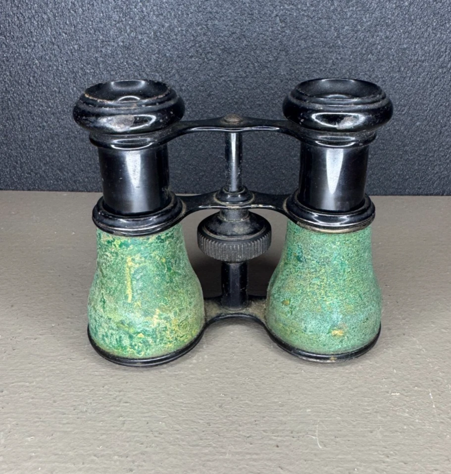 Ancienne paire de jumelles de théâtre/opéra – Compactes et élégantes - Photo 3/4