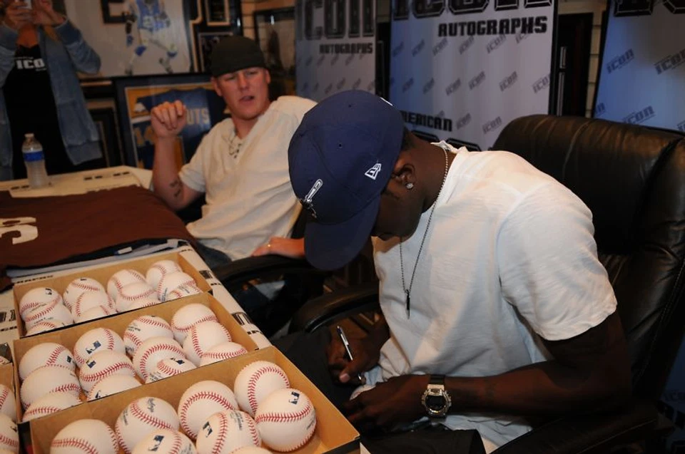 Cameron Maybin Signed ROMLB Major League Baseball PSA/DNA COA 2017 Astros Auto 5 - Image 2 of 4