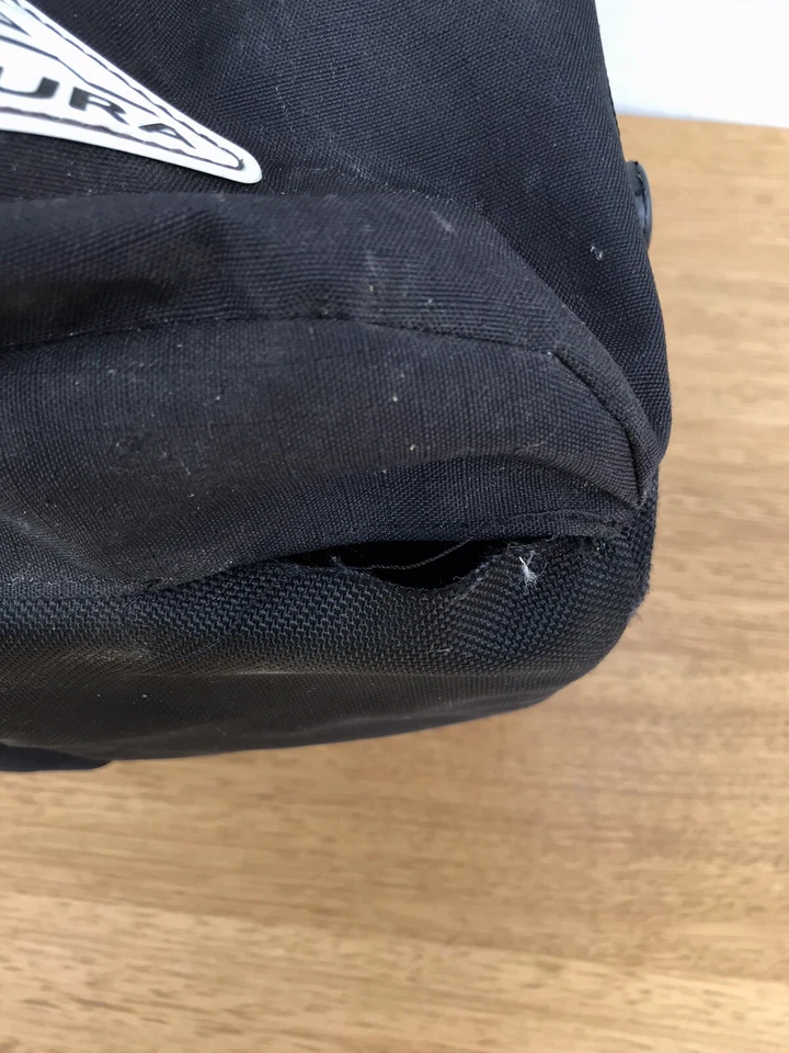 (1) Altura Ciclismo Bicicleta Alforje Bolsa Traseira Montada Lateral com Capa Impermeável - Imagem 4 de 4