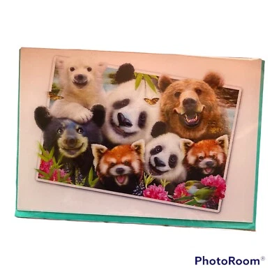 - Superbe Carte - Lenticulaire Animaux - Impression 3 D - Toutes Occasions - Photo 1/2