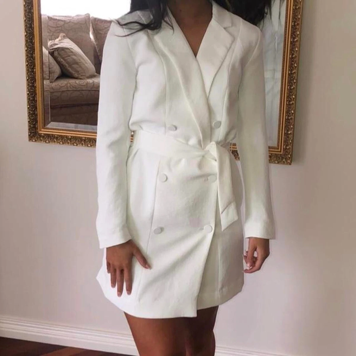 Kookai blazer hotsell dress white