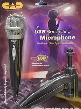 NEW SEALED  CAD Audio USB U1 Dynamic Recording Microphone NIB Fast Shipping