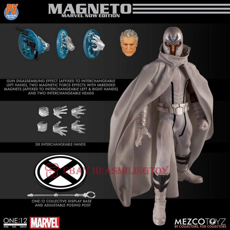 1/12 Mezco Toyz AUG198176 Magneto PX Limited Action Figure