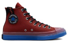 Converse Unisex Chuck Taylor All Star High A02037C Dark Terracotta/Black/Blue