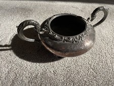 Silver Plated Large Sugar Bowl