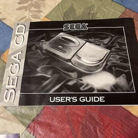 Sega CD User&rsquo;s Manual, Lethal Enforcers & Sewer Shark Manuals Lot NO GAMES