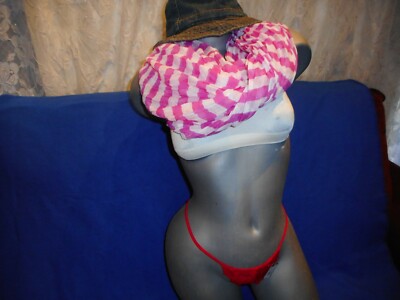 Merona Target Infinity Pink/White Female  Scarves Sold Separately