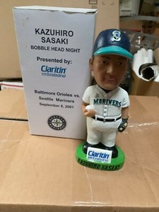 Bobble Head】イチロー & 佐々木主浩 2001オールスター ホーム