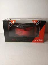 Bolle Mojo Snow Goggles Shiny Black Vermillion Medium
