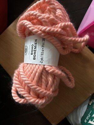 Loops And Thread Orange Cosmo Yarn