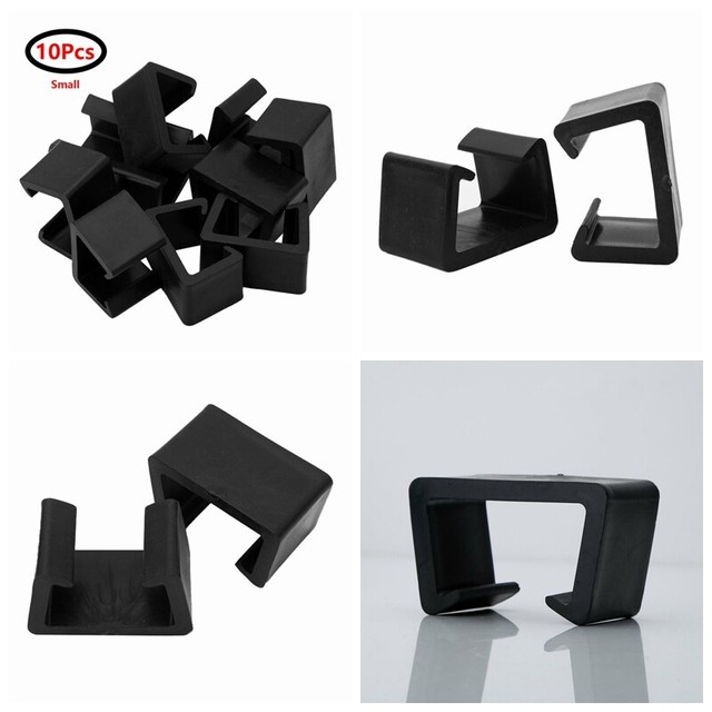 10Pcs Plastic Outdoor Wicker Patio Furniture Clips For Sectional Sofa