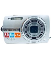 Olympus Stylus 840 8.1MP Digital Camera Turns On Parts/Repair 253