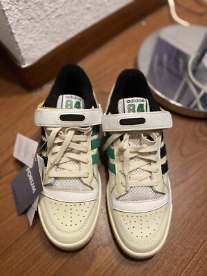 Adidas Forum 84 Low Core White/ Core Black/ Green 41 1/3