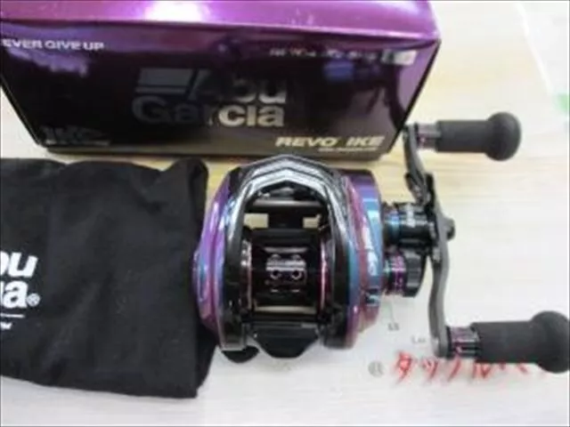 Abu Garcia Revo IKE SHS 8.0:1 Right Baitcasting Reel Used with Box