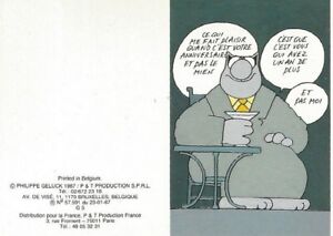 Geluck Le Chat Carte Postale Votre Anniversaire Pas Le Mien 8 5x11 5 Cm Ebay