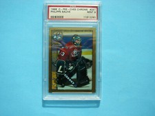 1998/99 O-PEE-CHEE CHROME HOCKEY CARD #241 PHILIPPE SAUVE PRE ROOKIE PSA 9  OPC