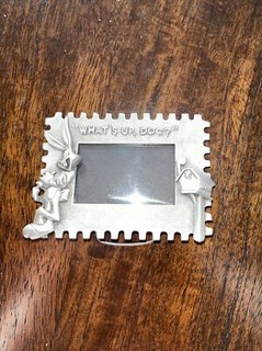 “What’s Up Doc?” Metal Picture Frame