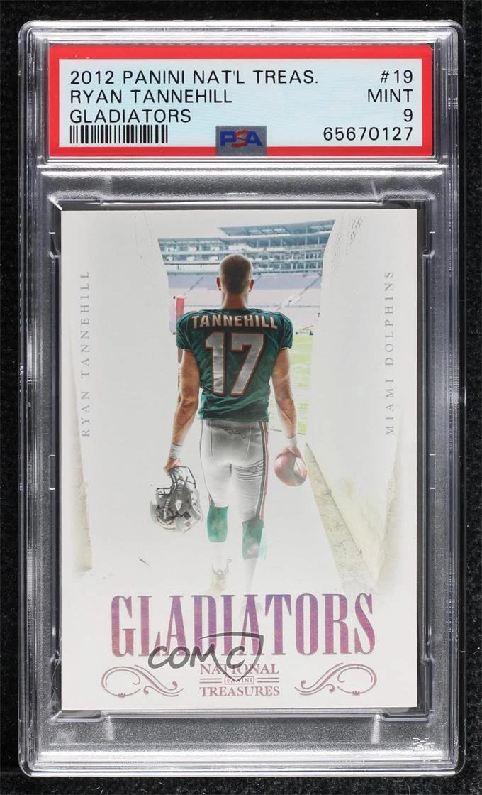 Ryan Tannehill Panini National Treasures Gladiators #19 Base