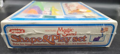 Juego y forma de arena mágica WHAM-O Magic 1982 vintage RARO NUEVO SELLADO - Imagen 12 de 14