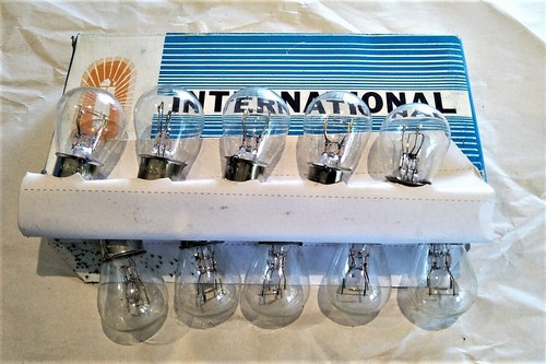 10 X N380 P21/5W 12V-21/5W CLEAR INCANDESCENT FILAMENT AUTOMOTIVE GLOBES - Picture 4 of 8