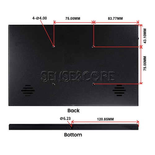 10.1inch LCD Module 1280*800 IPS Display Raspberry Pi Capacitive HD Touch Screen - Afbeelding 3 van 19