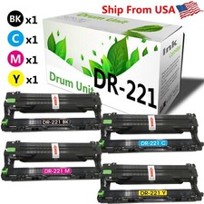 4-PacK DR221 Drum Unit for HL-3140cw HL-3170cdw HL-3180CDW