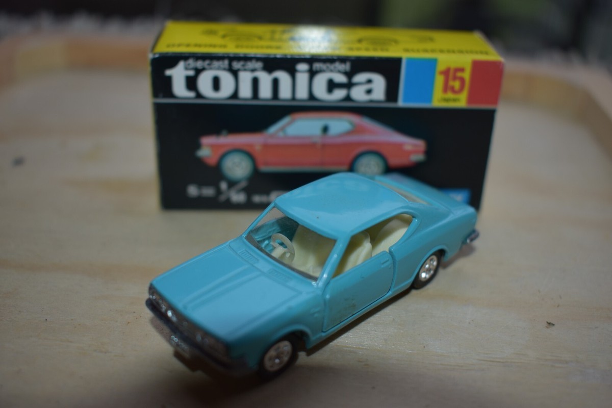 Tomica 15 Toyota Corona Hardtop SL 1970s Vintage Mint Boxed Japan