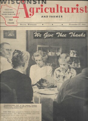 Wisconsin Agriculturist 1951 SELL HEIFER MINNEAPOLIS MOLINE TRACTOR beautiful ad