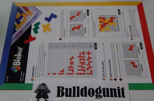 2005 Blokus Board Game Replacement Manual Instructions Only Pieces Parts | eBay