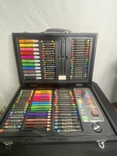 L@@k: Art 101 Wood Art Set 142-Piece. Awesome For A Beginner Artist Student