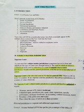 **New York Bar Exam Outline - I passed the fi...