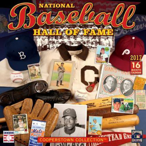 The National Baseball Hall of Fame 2017 Wall Calendar eBay