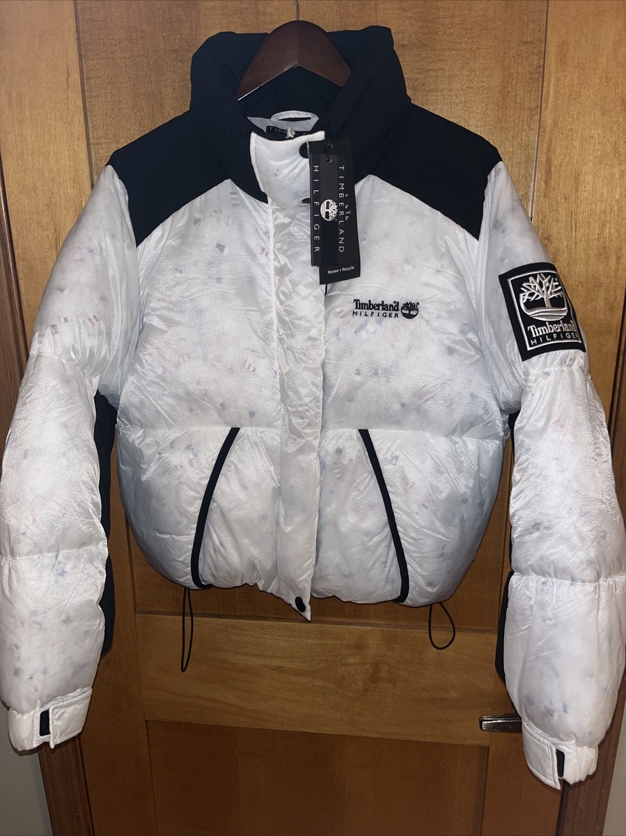 Tommy Hilfiger x Timberland Transparent Puffer Jacket - Size Large 
