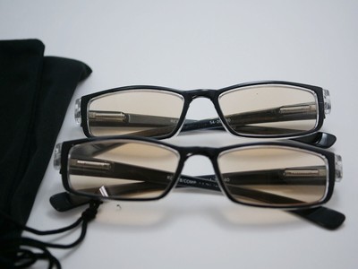 tinted reading glasses 1.25