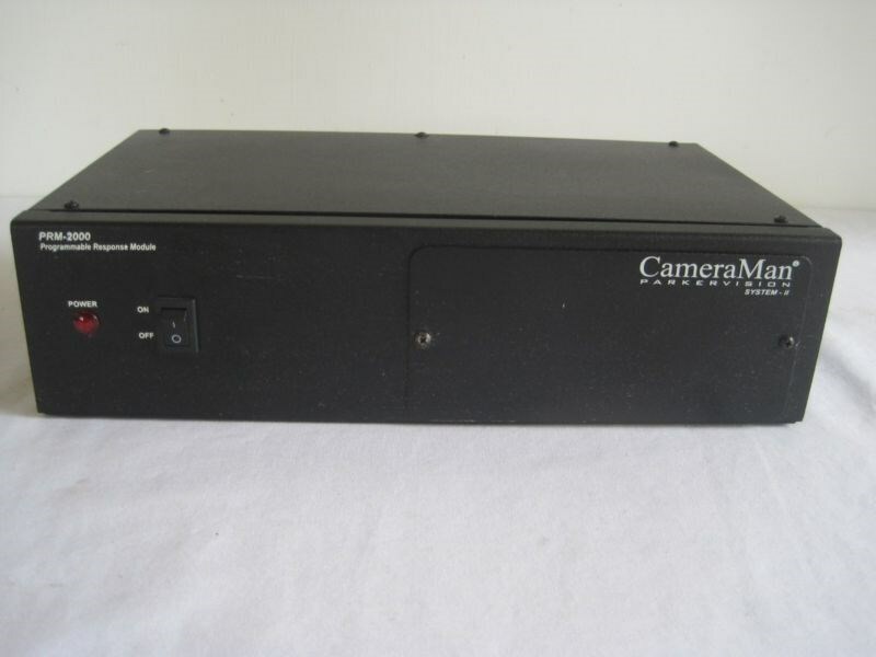 CameraMan Parkervision System II PRM-2000 Programmable Response Control Unit