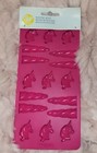 Unicorn Shape Wilton Silicone Pink  Seventeen Compartment Candy/Ice Cube Mold