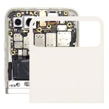 For Motorola Razr 40 Upper Part Battery Back Cover Replacement white 