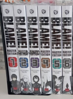 #ad #ad Comic Blame Master Edition Manga English Version Full Set Volume 1 6 Books DHL $94.71